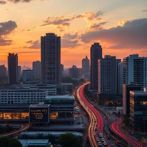 AI_images/Colombo_City_50435a40.webp: A stylized, geometric representation of urban planning or growth. Feature translucent layers and overlapping, glass-like elements indicating different stages of development, with subtle internal light sources. The composition should suggest forward movement and structured progress.